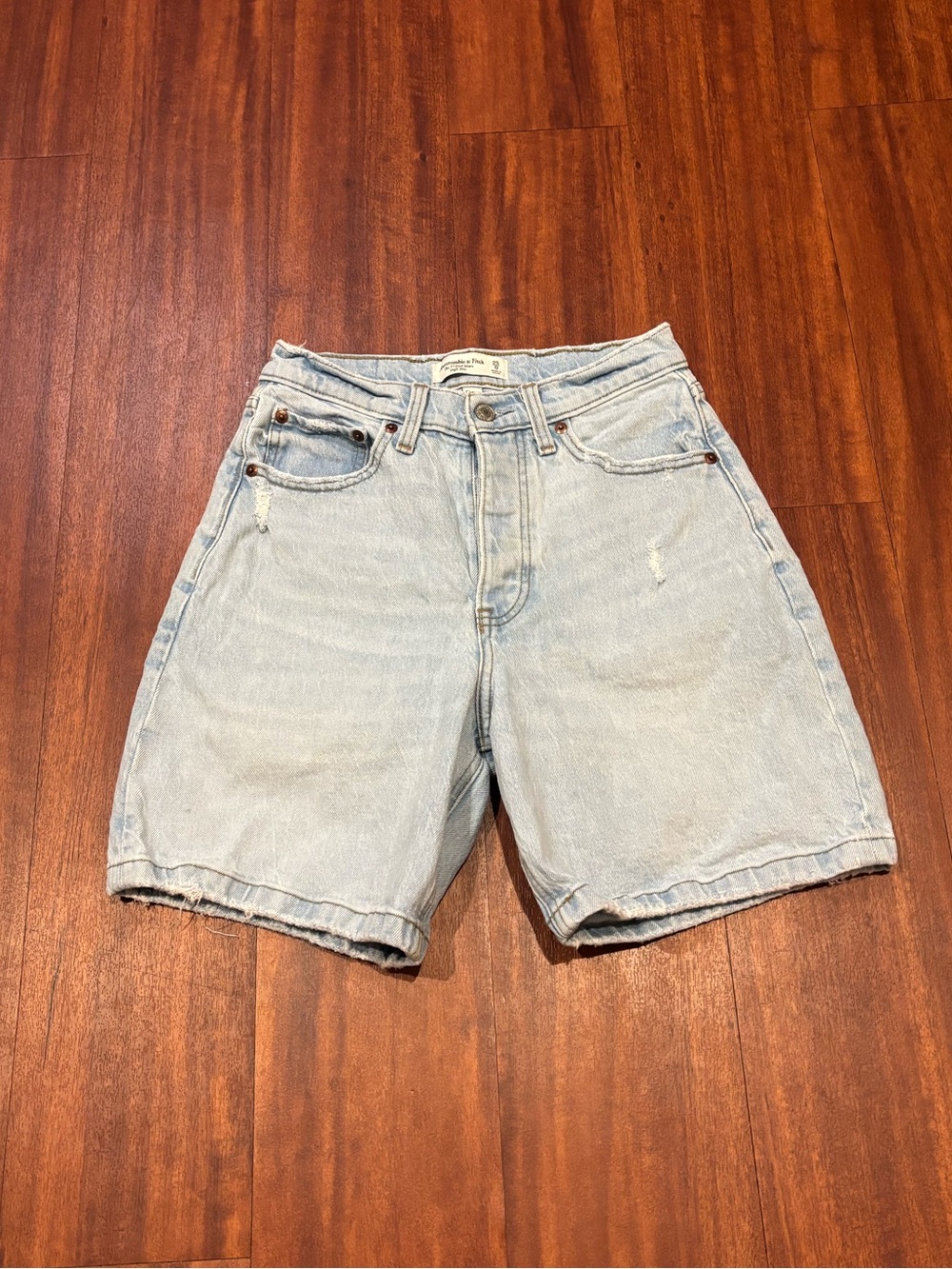 Abercrombie & Fitch Curve Love Dad Shorts